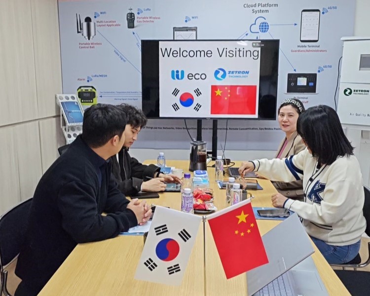 Pelanggan Korea Selatan Lawati Zetron untuk Membincangkan Penyelesaian Keselamatan Gas & Projek Penganalisis Ozon！