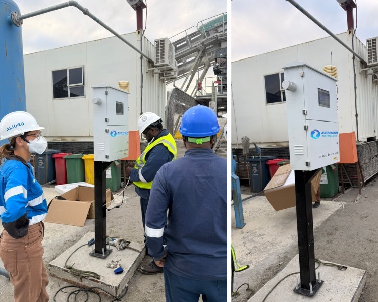 Zetron TH2000A Digunakan di Lombong Litium Afrika Selatan, Menetapkan Standard Baharu untuk Pemantauan Kualiti Udara Pintar dalam Operasi Perlombongan Luar Negara