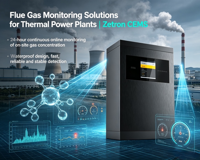 Penyelesaian Pemantauan Gas Serombong untuk Loji Kuasa Terma | Zetron CEMS daripada Pemantauan Proses kepada Pematuhan Pelepasan Akhir Paip